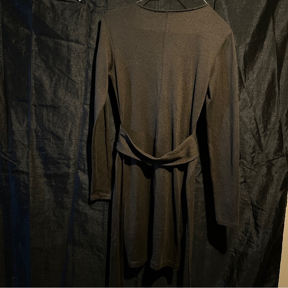 Dynamite Black Long Sleeve Dress